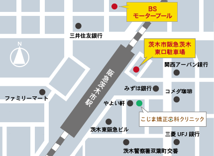 提携駐車場マップ