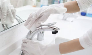 スタッフ皆で院内清掃